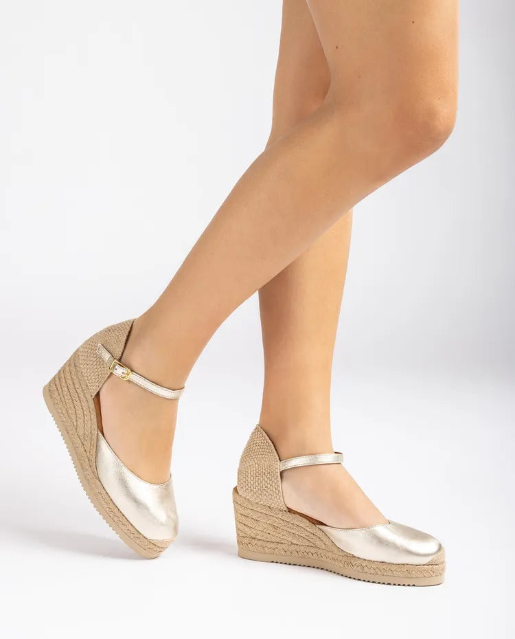 Unisa - Caceres Gold Espadrille