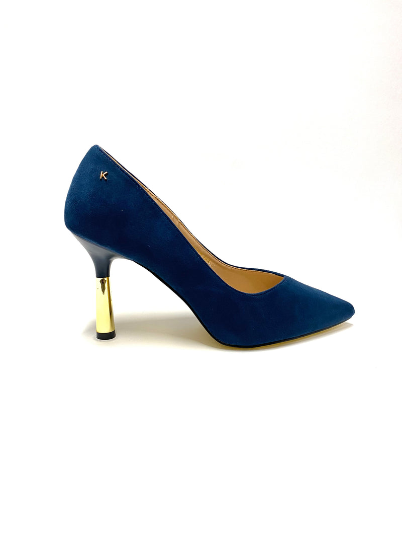 Kate Appleby - Driffield Navy Suede Court Shoe