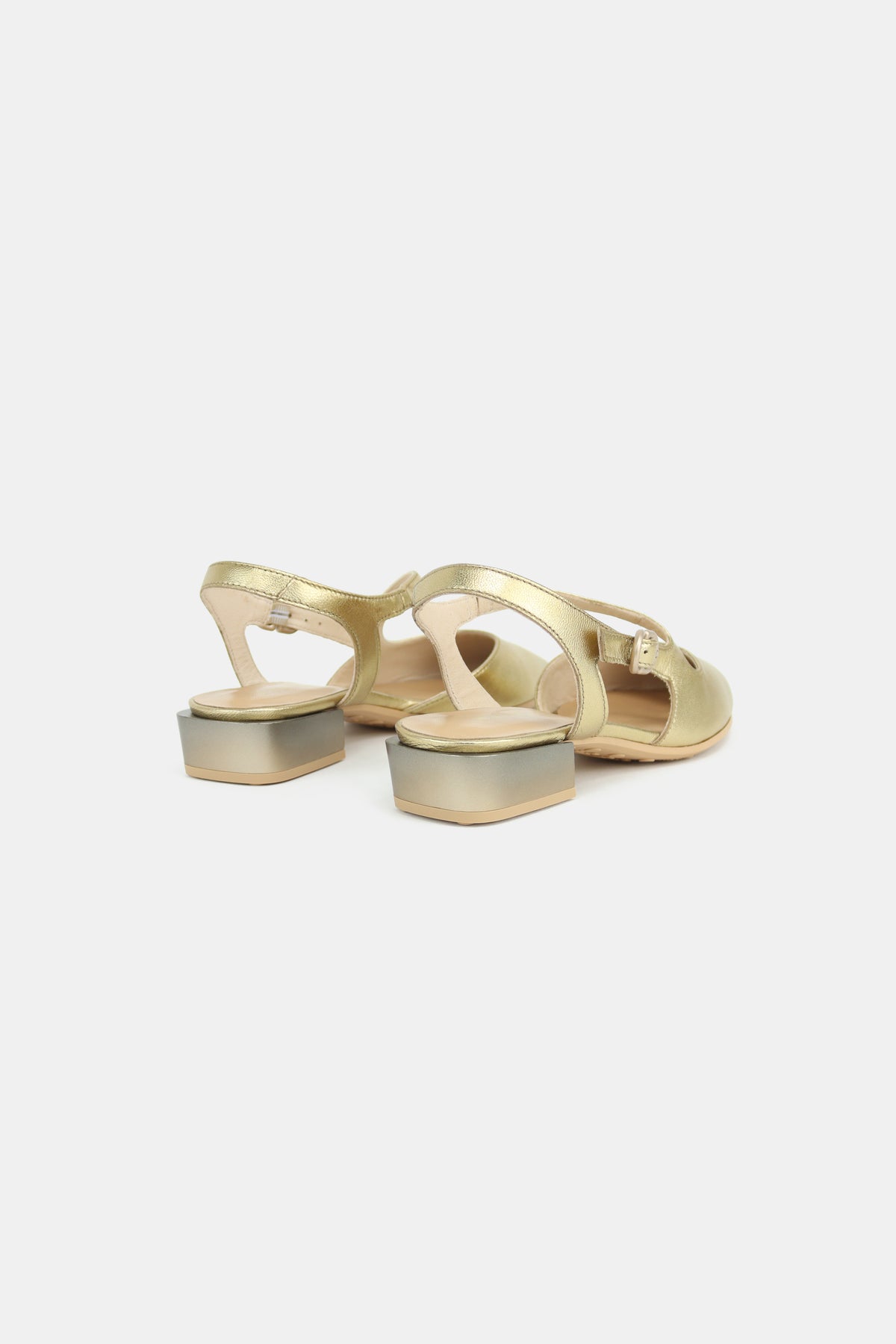 Hispanitas - HV264773 Gold Mary Jane Slingback