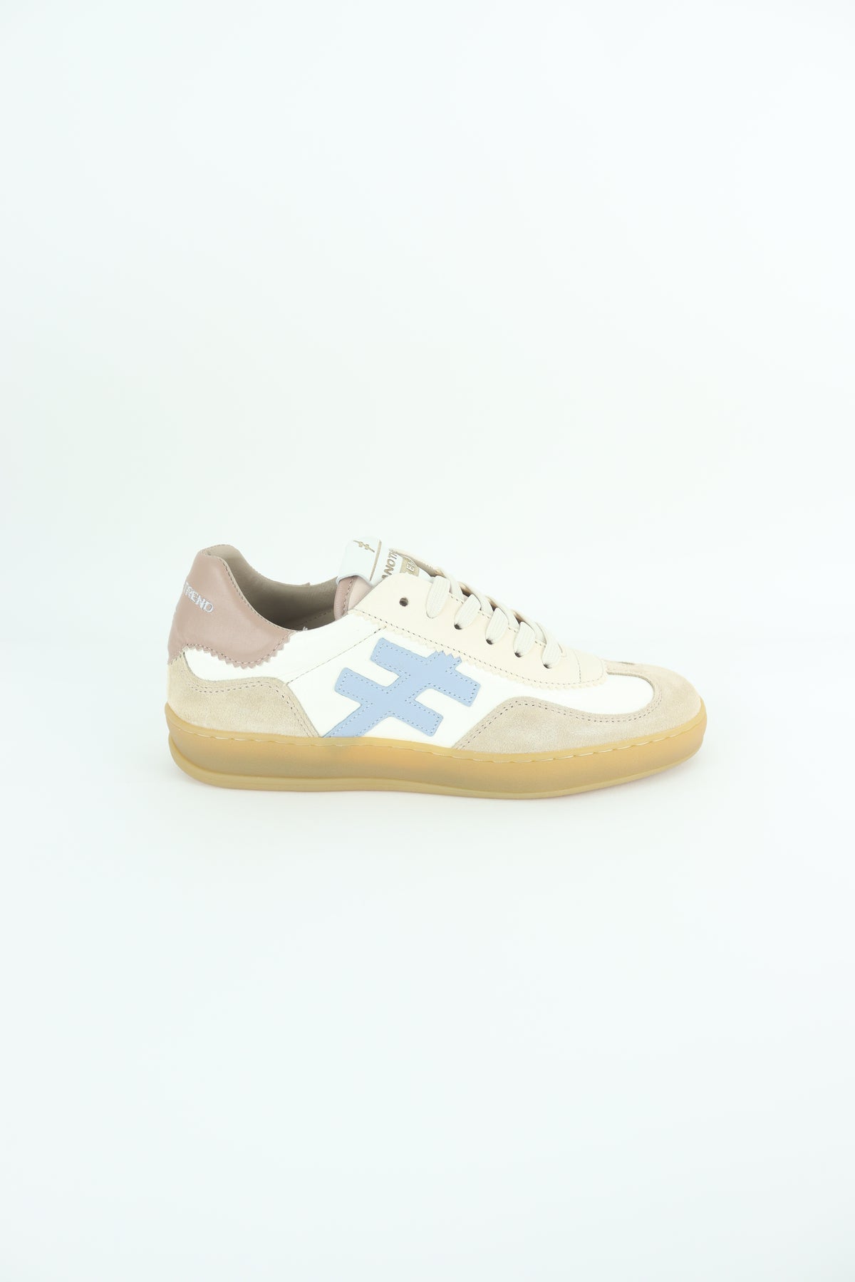 Another Trend - A032 Cream and Sky Trainer