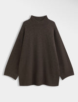 Anna - Brown Knit Jumper