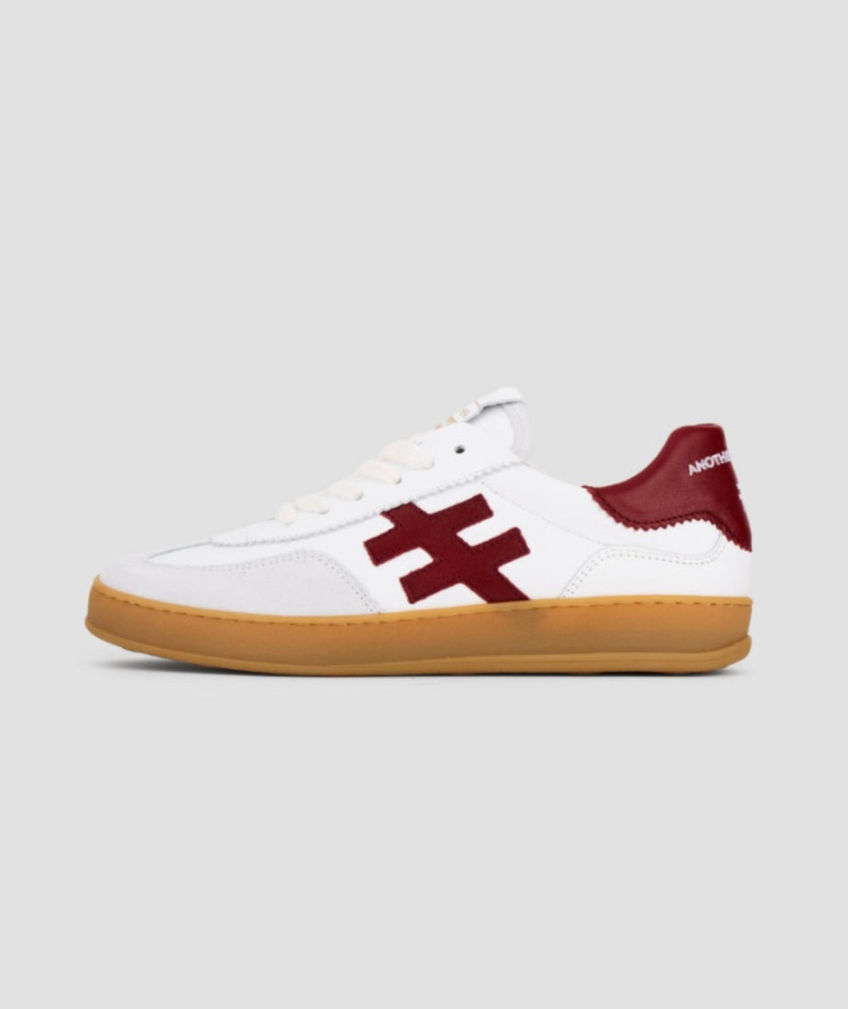 Another Trend - [A032 WHITE+ RED] Retro Trainer