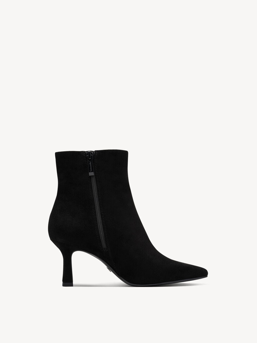 Tamaris - 25358 Black Suede Ankle Boot