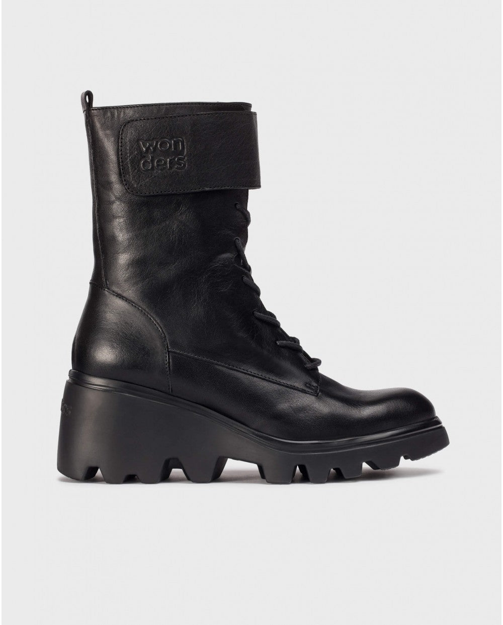 Wonders - G-7021 [Toronto] Black Biker Boot