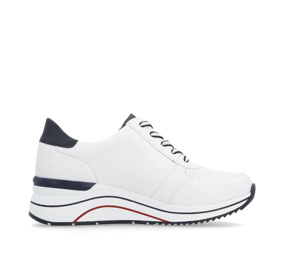 Remonte - D0T04 White Nautical Trainer