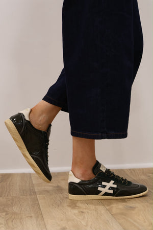 Another Trend - A078 Taiga Green Patent Trainer