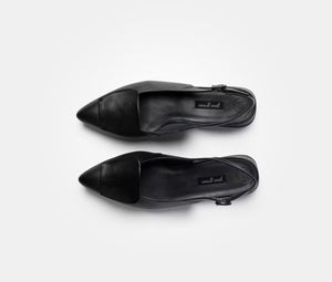 Paul Green - 6090 Black Slingback