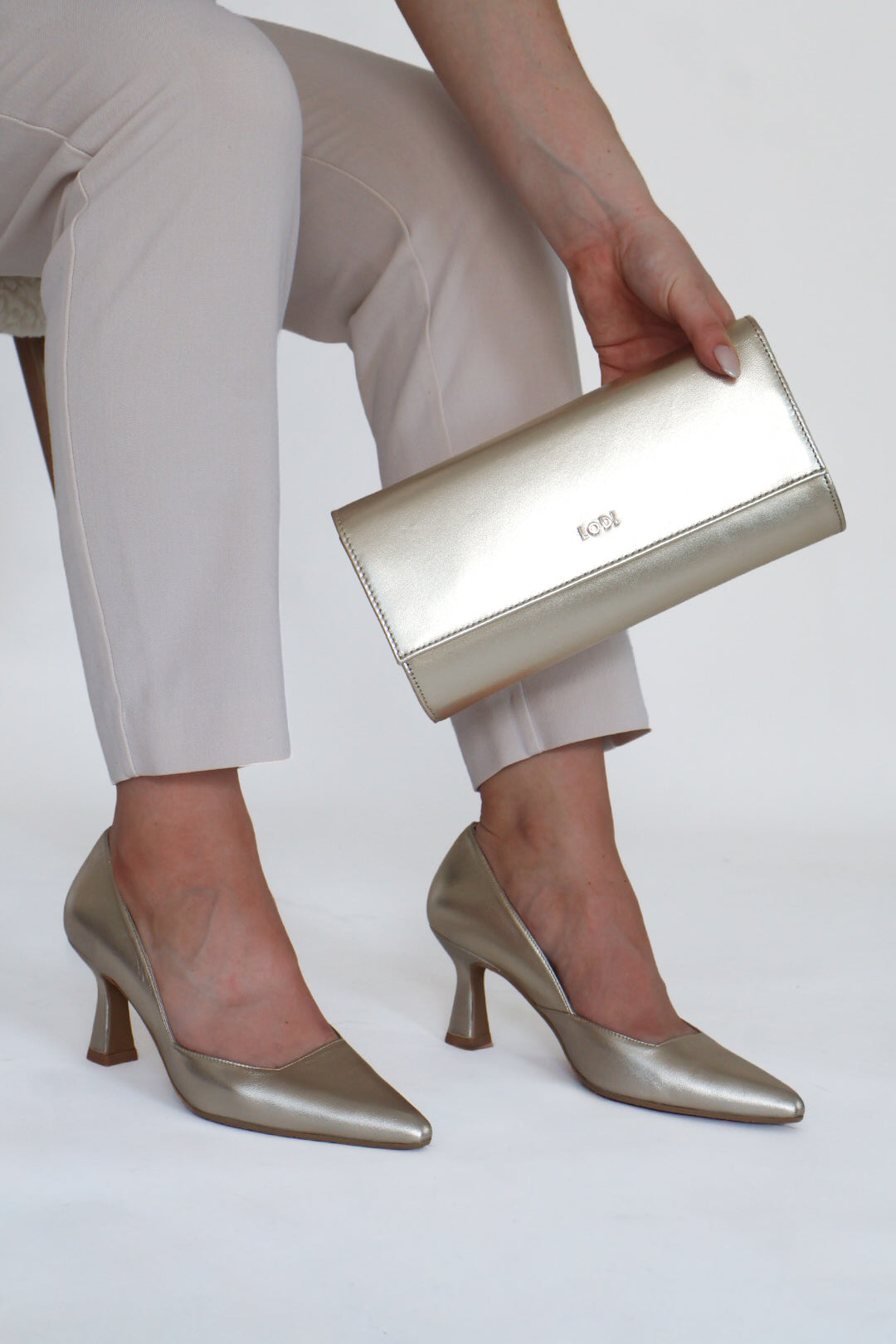 Lodi - Genius Gold Court Shoe