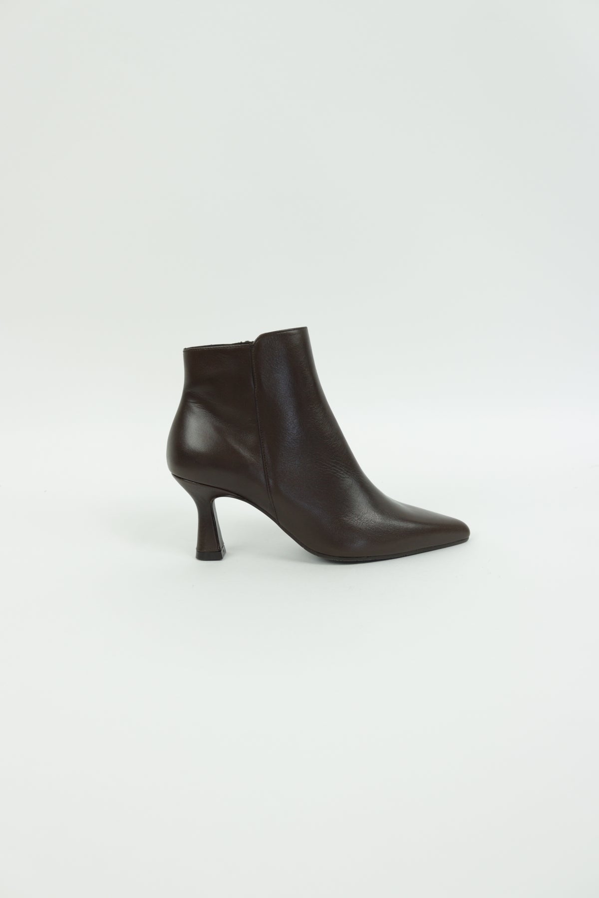 Lodi - Ganesu Brown Kitten Heel Ankle Boot