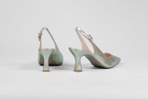 Lodi - Juco Gold Kitten Slingback