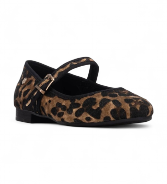 Carmela - 162561 Leopard Mary Jane