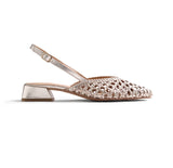 Gioseppo - Kipili Gold Weave Sling Back
