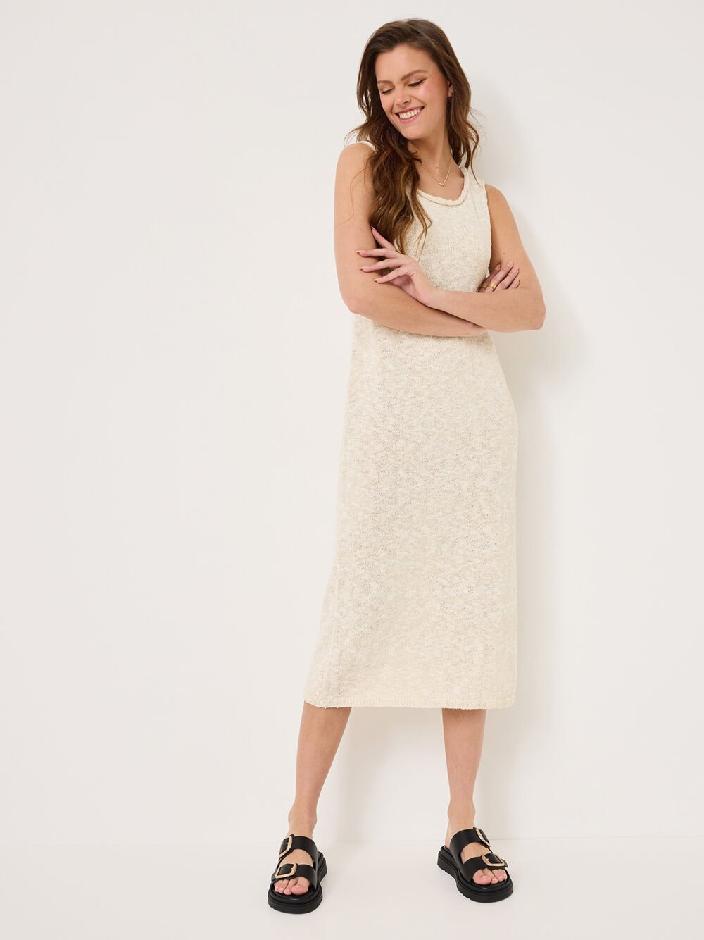 Tamaris - 27239 Black Double Buckle Mule