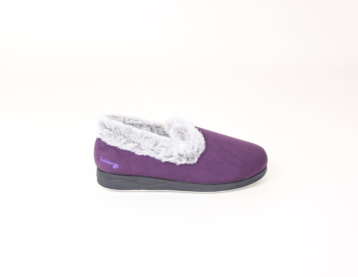 Padders - Repose Purple Slipper