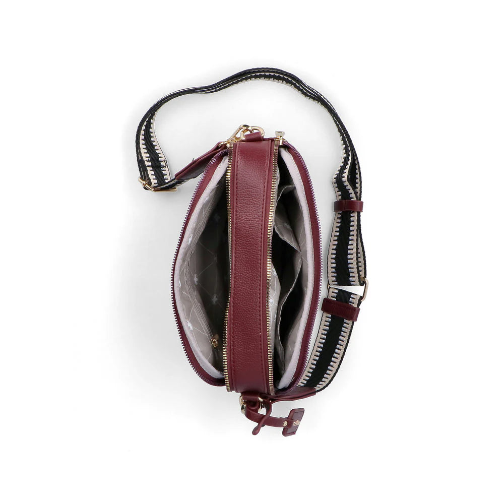 Rieker - H1029 Burgundy Camera Bag