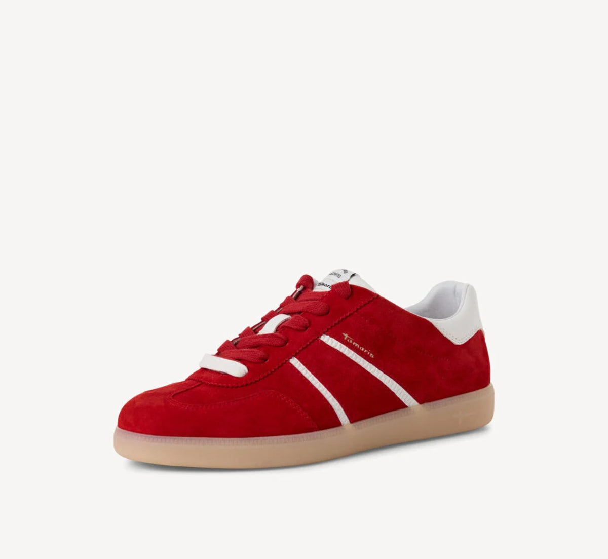 Tamaris - 23624 Red Retro Trainer