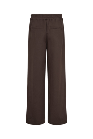 Numph - Nuathena Brown Elasticated Trousers