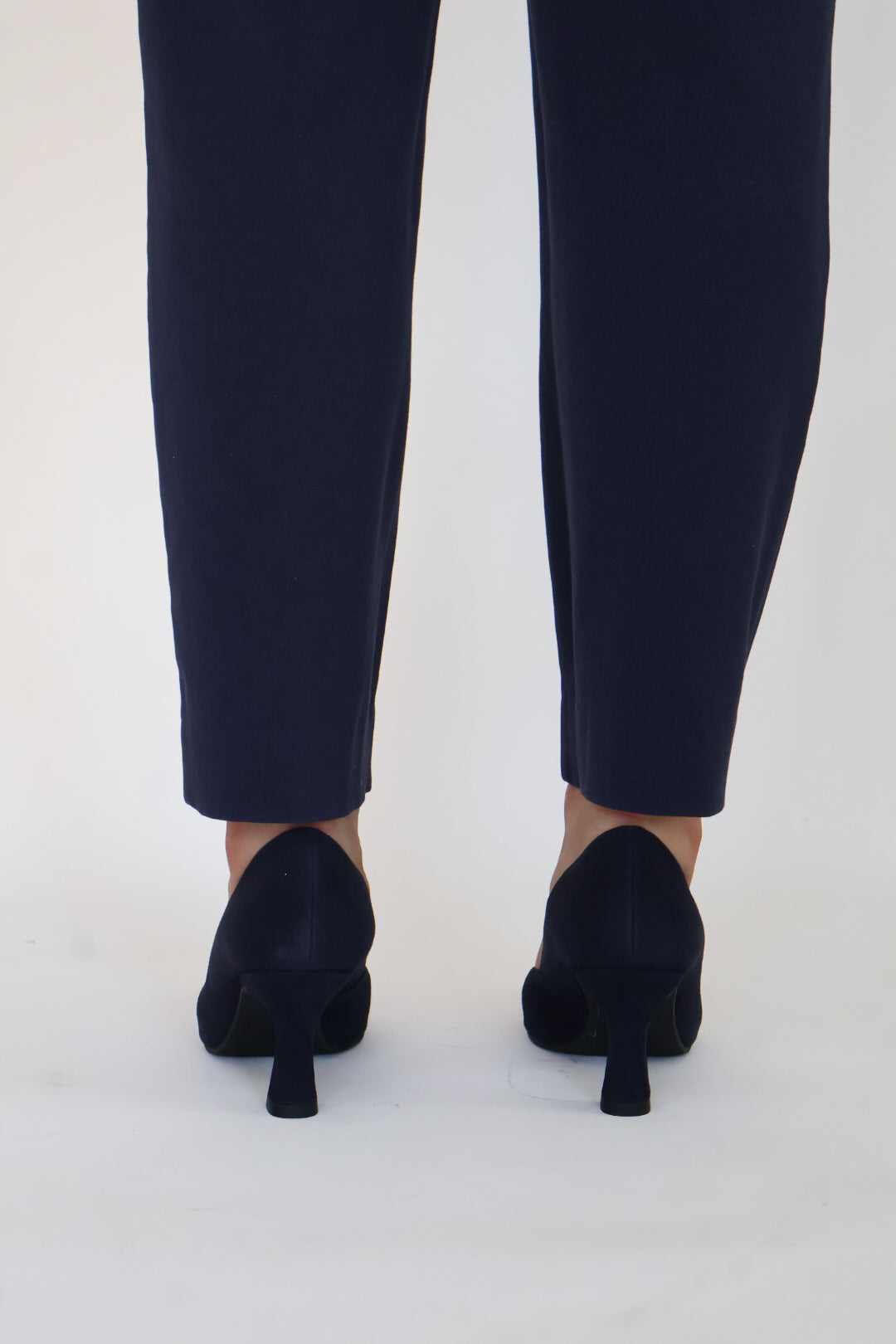 Lodi - Genius Navy Suede Court Shoe