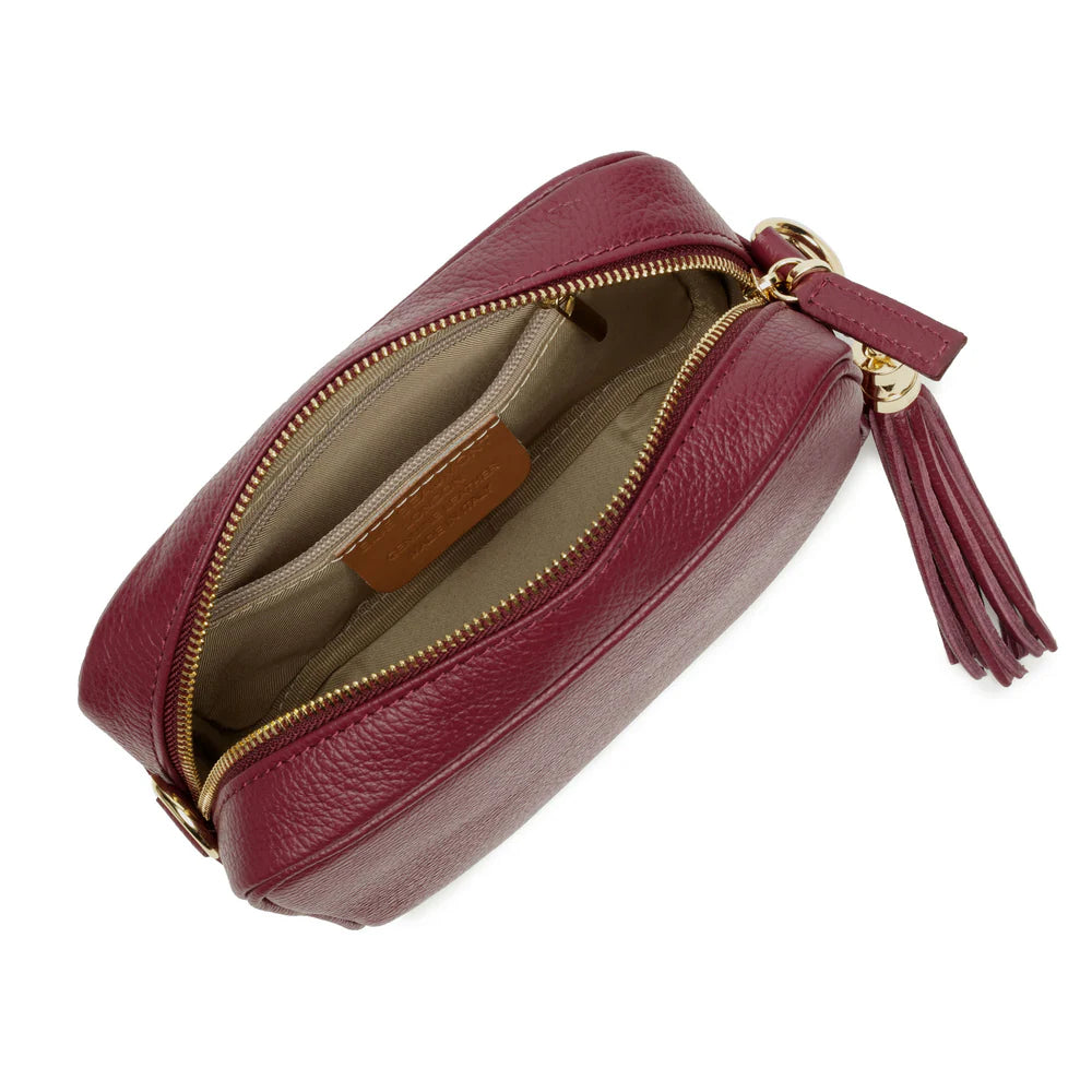Elie Beaumont - Town Burgundy Crossbody Bag