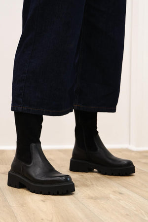 Caprice - 26509 Black Sock Knee High