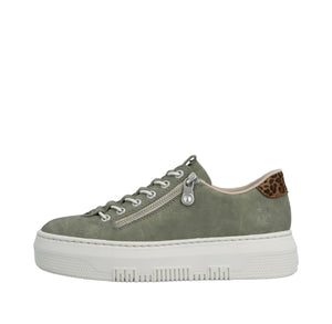 Rieker - M1952-52 Khaki Elastic Zip Trainer