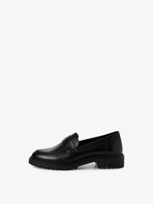 Tamaris - 24300 Black Leather Loafer