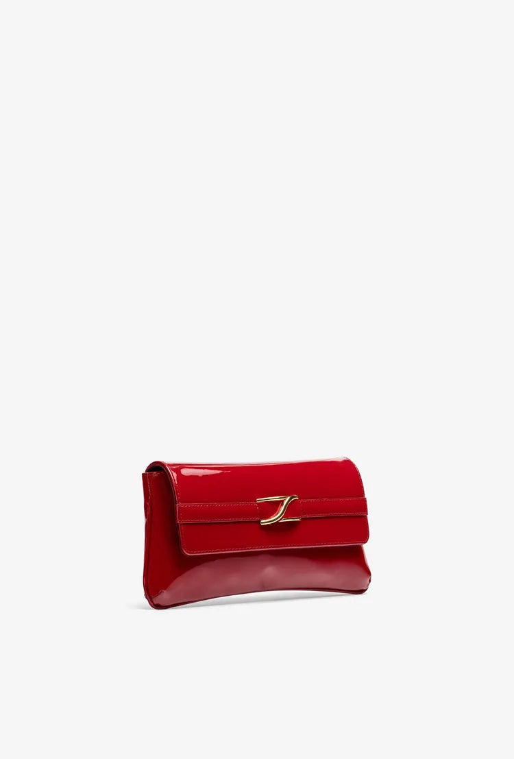 Unis - ZBLAIR Red Patent Clutch
