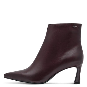 Tamaris - 25320 Burgundy Ankle Boot