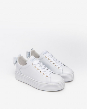 NeroGiardini - E506521D White Bow Trainer