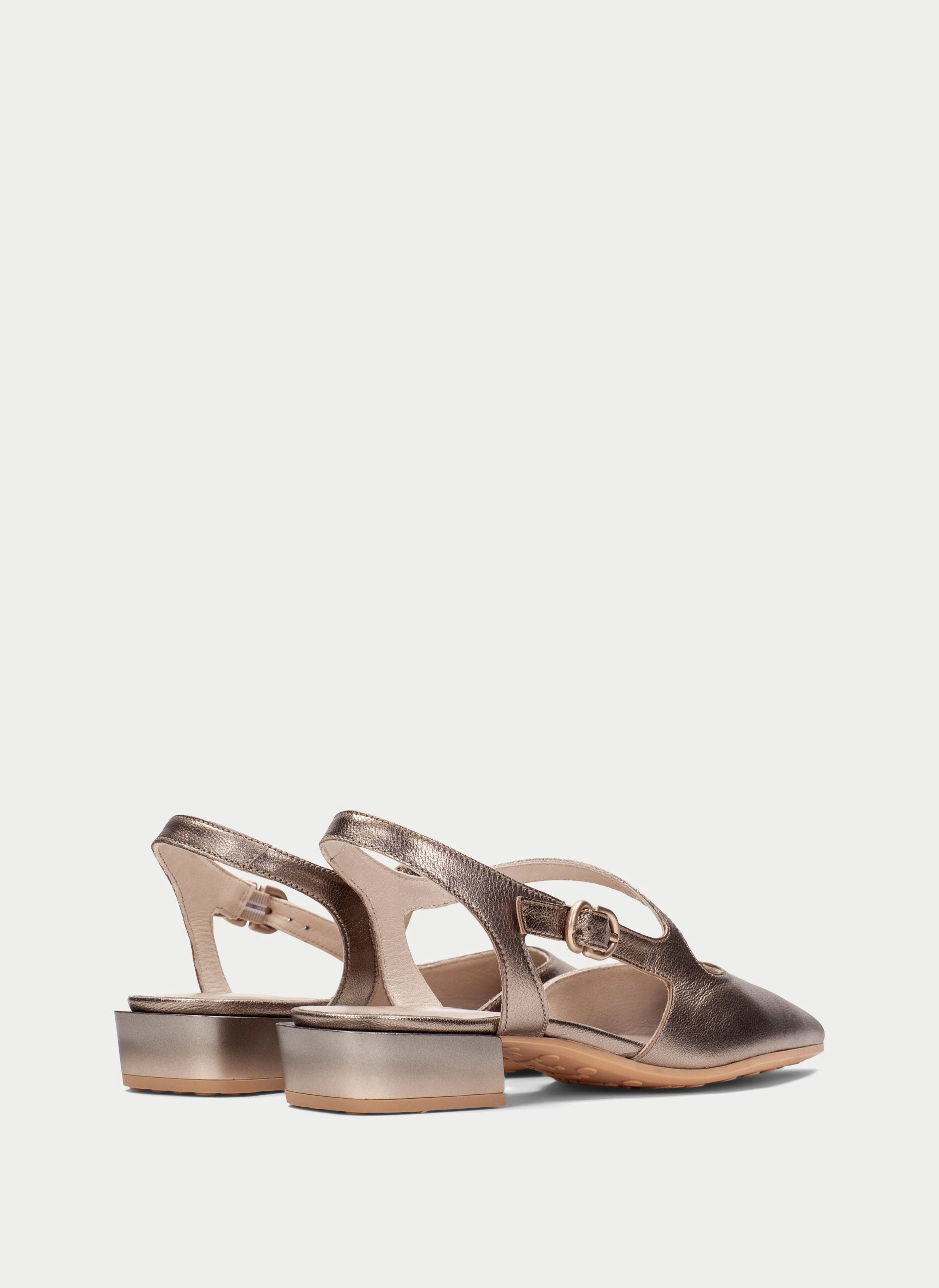Hispanitas - HV264773 Gold Mary Jane Slingback
