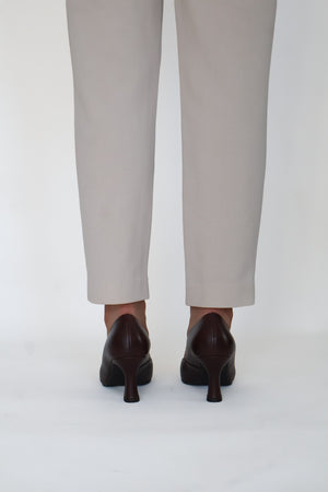 Lodi - Genius Brown Court Shoe