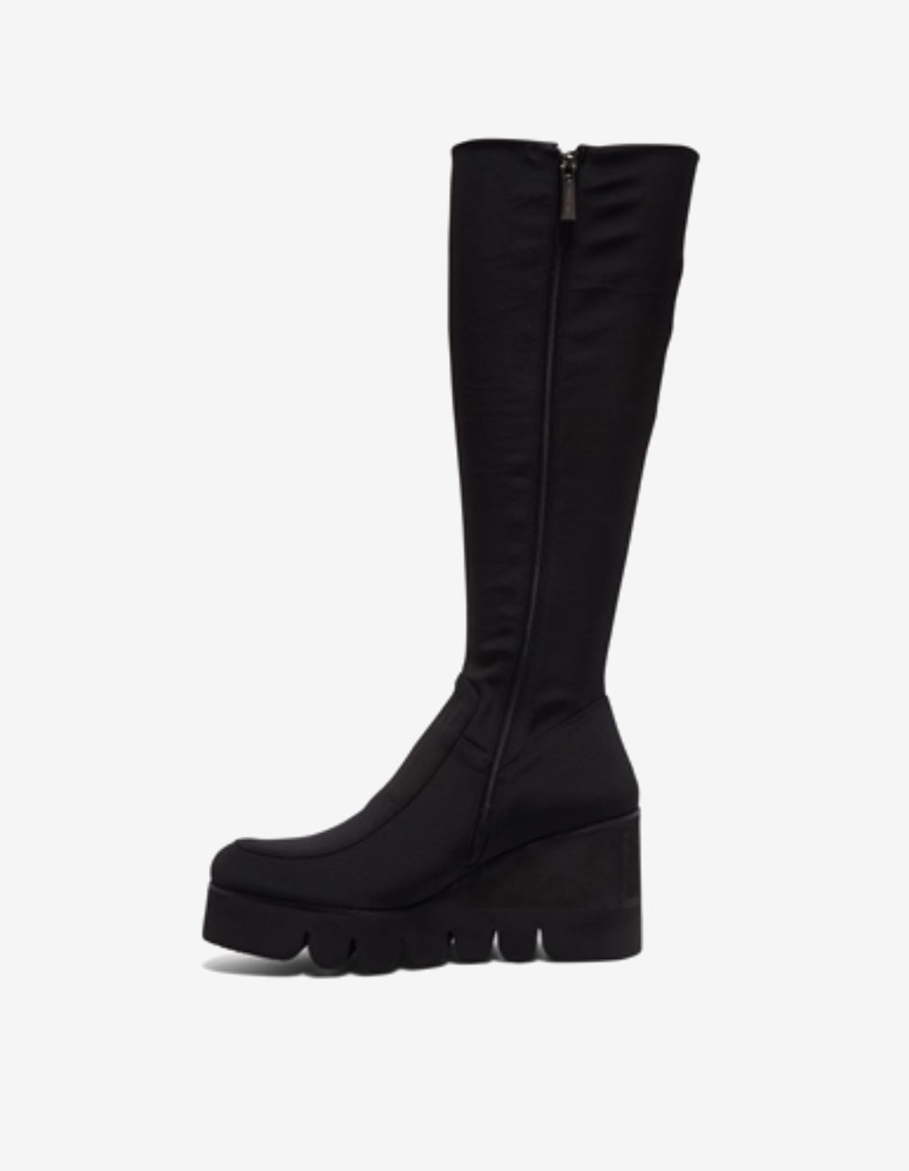 Carl Scarpa - Lequille Black Sock Knee Boot