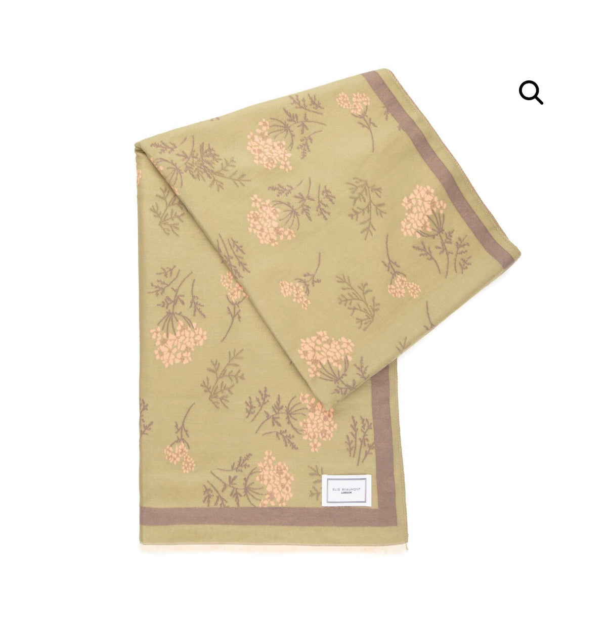 Elie Beaumont - Olive and Rose Scarf