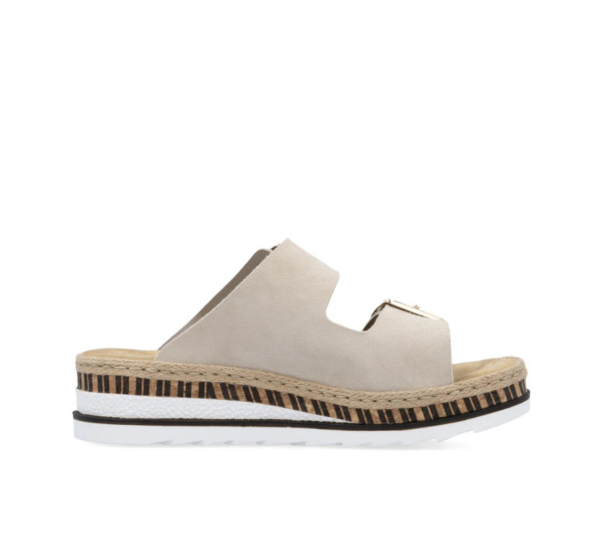 Rieker - V7955 Beige Mule