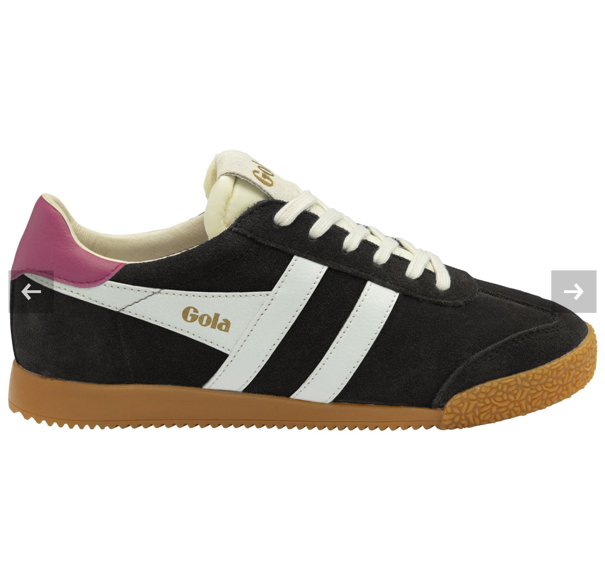Gola - Elan Black and White Trainer