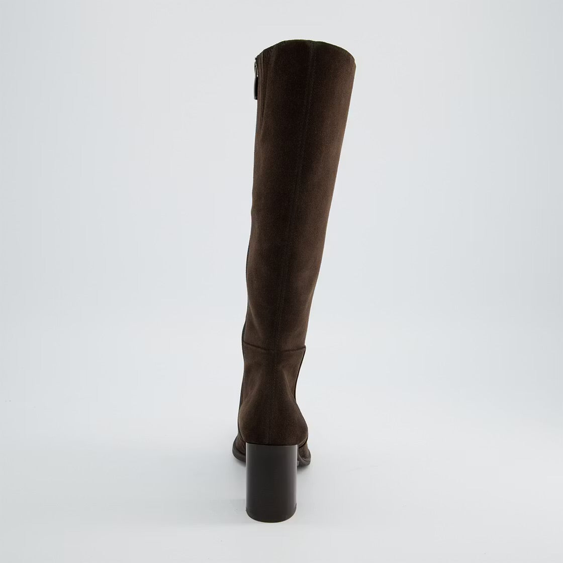 Paul Green - 8145 Brown Suede Knee High Boot