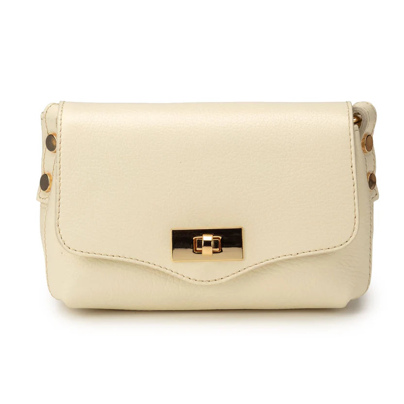 Elie Beaumont - Twist Ivory Crossbody