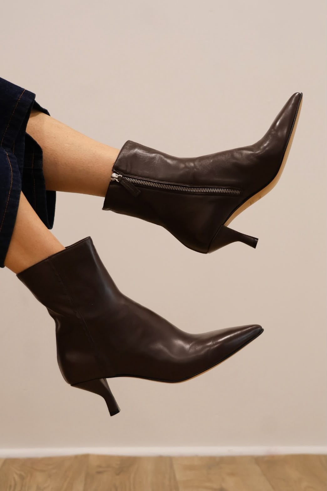 Pomme Dor - 6298 Brown Ankle Boot