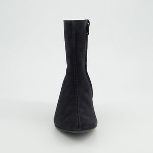 Paul Green - 8288 Navy Kitten Heel Ankle Boot