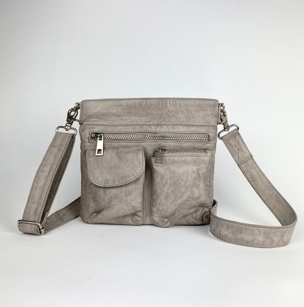 Depeche - 15350 Grey Satchel Bag