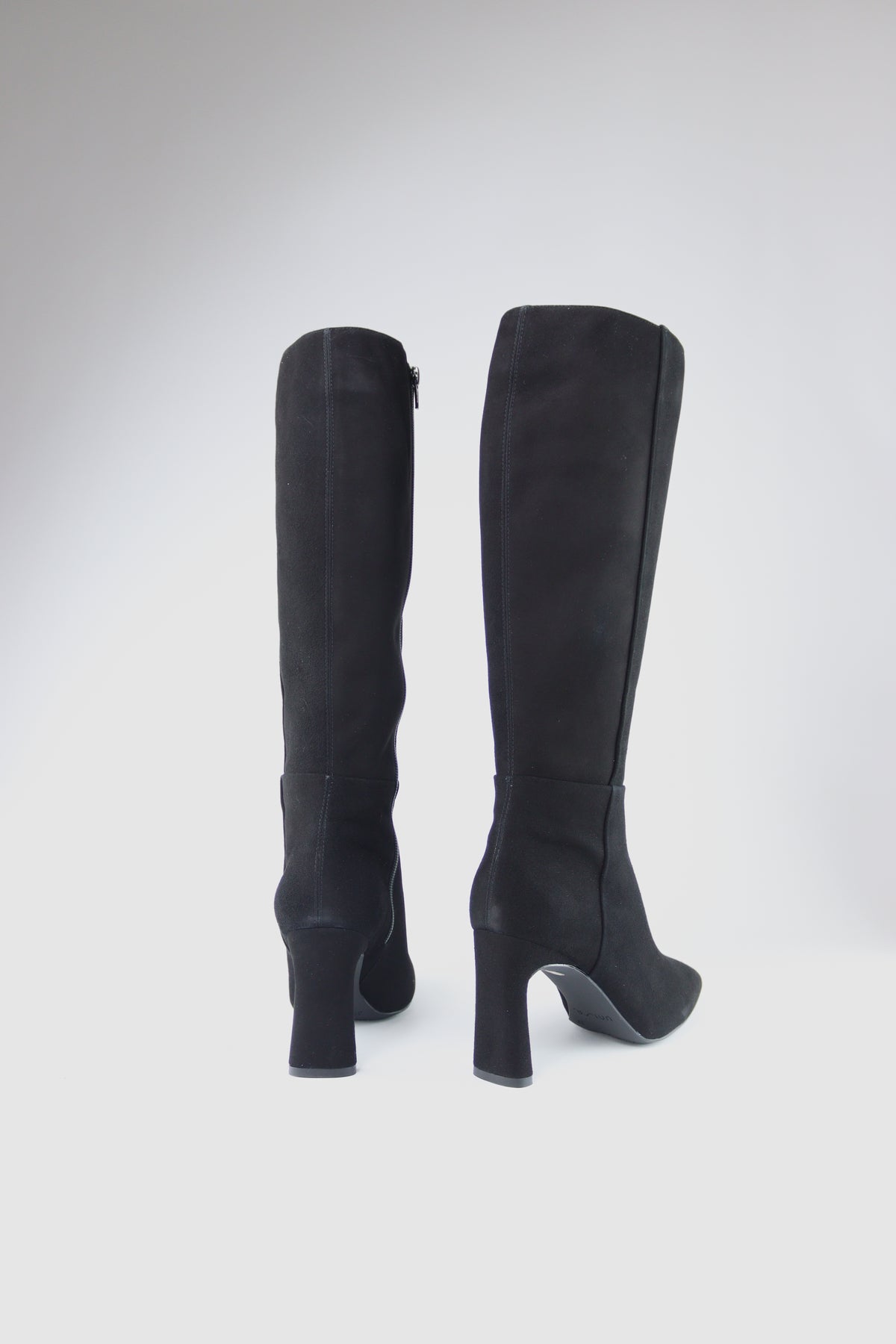 Unisa - Wolcot Black Suede Knee High