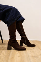 Lodi - Halbor Brown Sock Boot