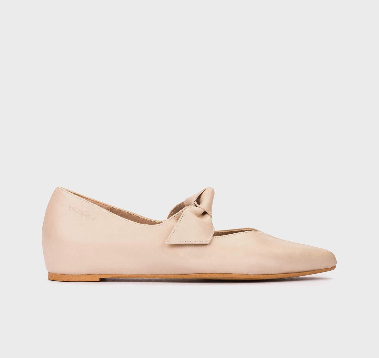 Wonders - A-3840 Beige Bow Pump