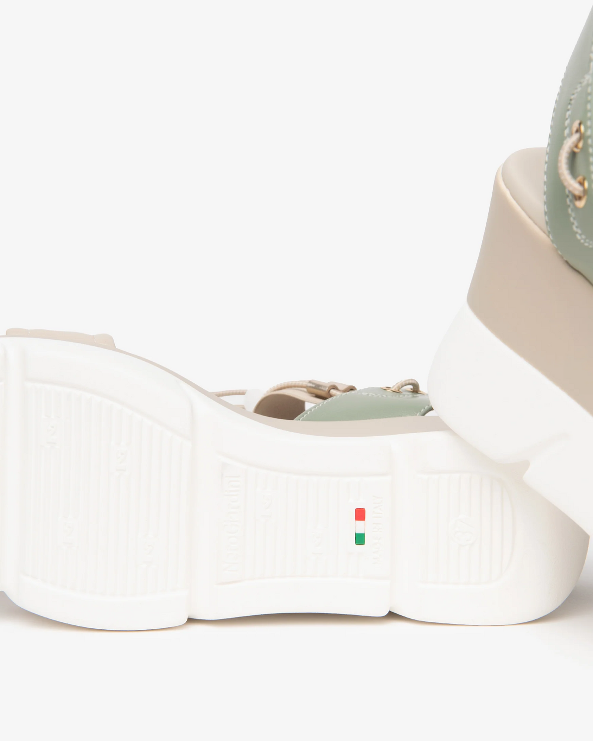 NeroGiardini - E616065D Nude Wedge Sandal