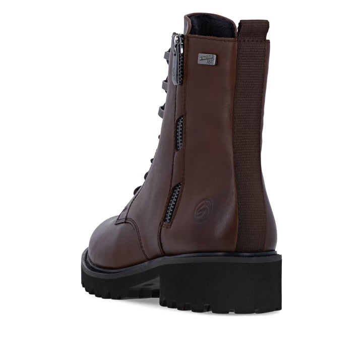 Remonte - D8656 Brown Biker Boot