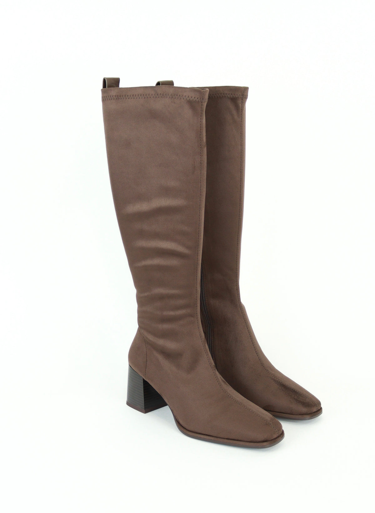 Lodi - Halbor Brown Suede Knee High Boot