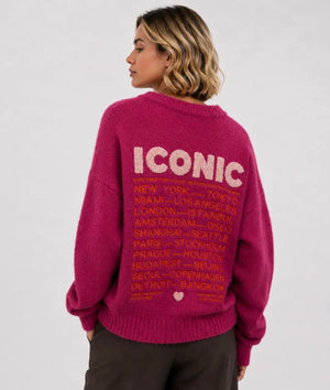 Anna - Pink Iconic Jumper