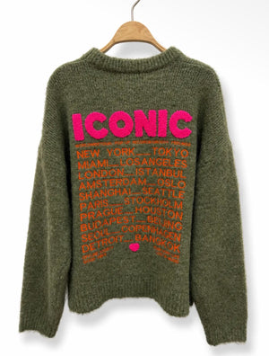 Anna - Green Iconic Jumper