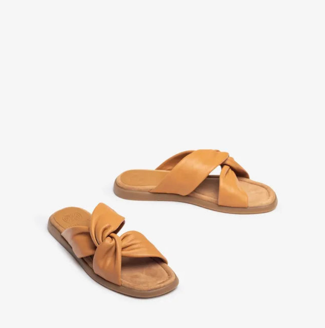 Unisa - Camby Tan Leather Slide