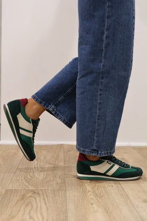 Xti - 146118 Green/Cream Trainer
